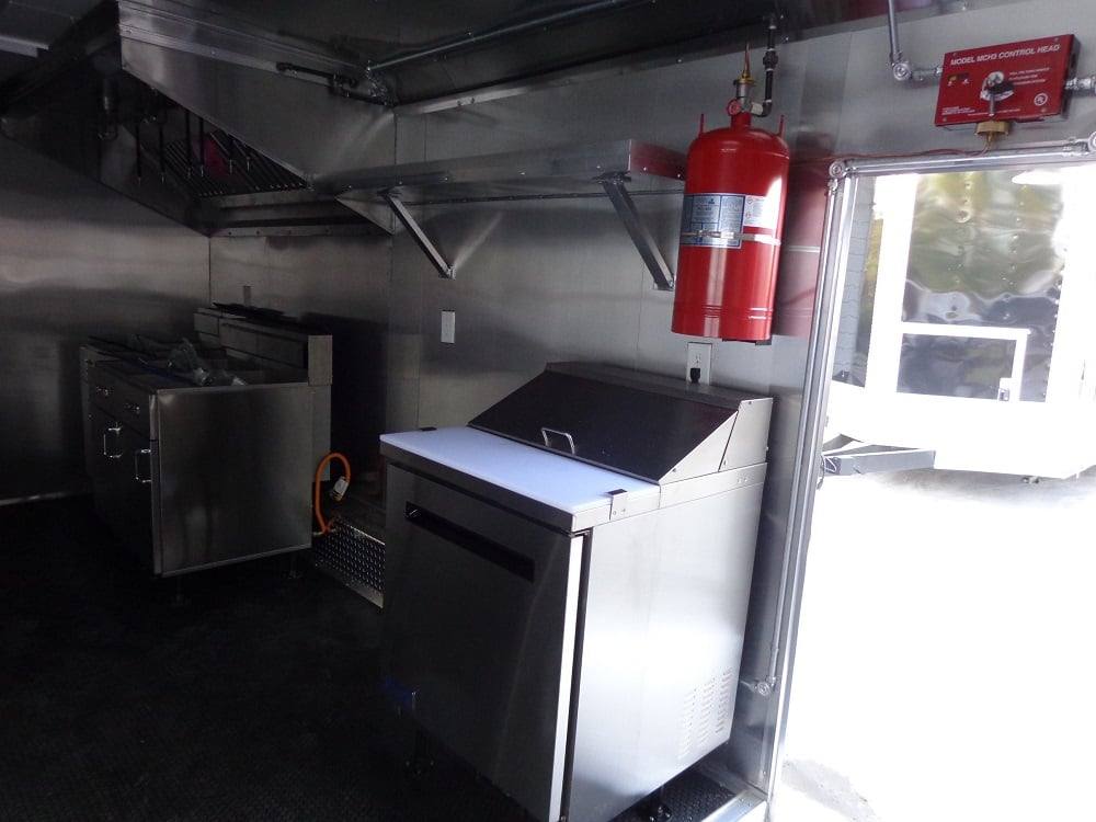 496-8.5-x-20-white-food-event-concession-trailer-with-appliances-19.jpg 8.5' x 20' White Food Event Concession Trailer With Appliances