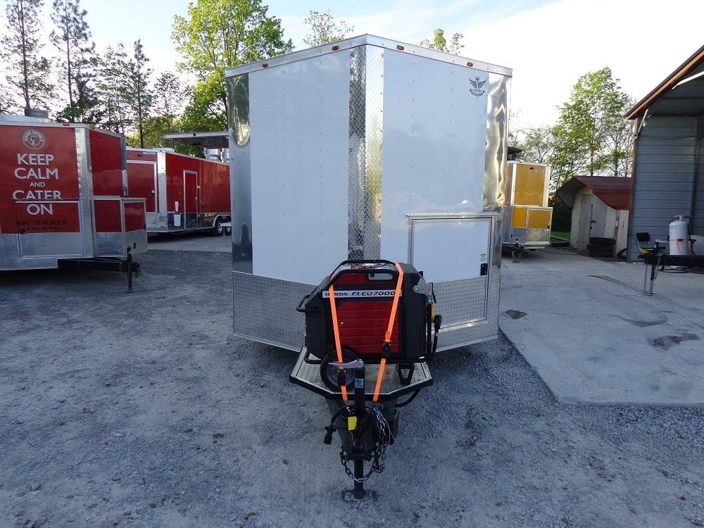 496-8.5-x-20-white-food-event-concession-trailer-with-appliances-2.jpg 8.5' x 20' White Food Event Concession Trailer With Appliances
