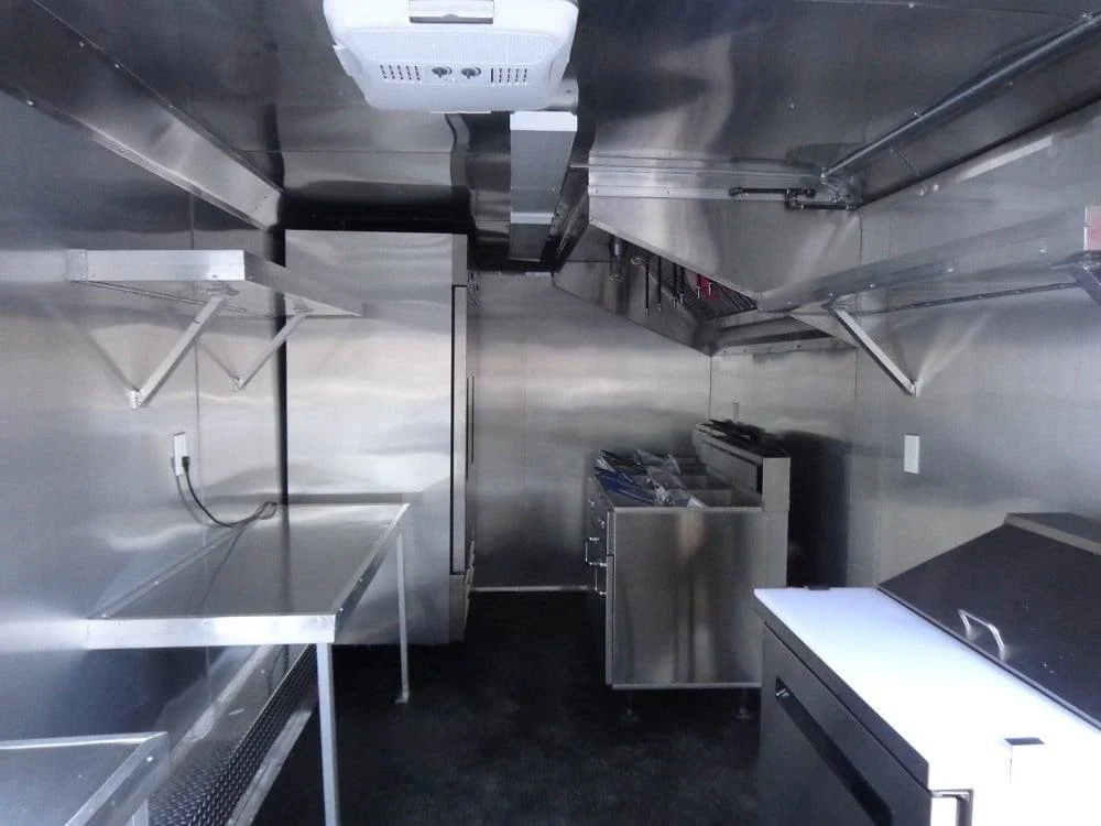 496-8.5-x-20-white-food-event-concession-trailer-with-appliances-23.webp 8.5' x 20' White Food Event Concession Trailer With Appliances
