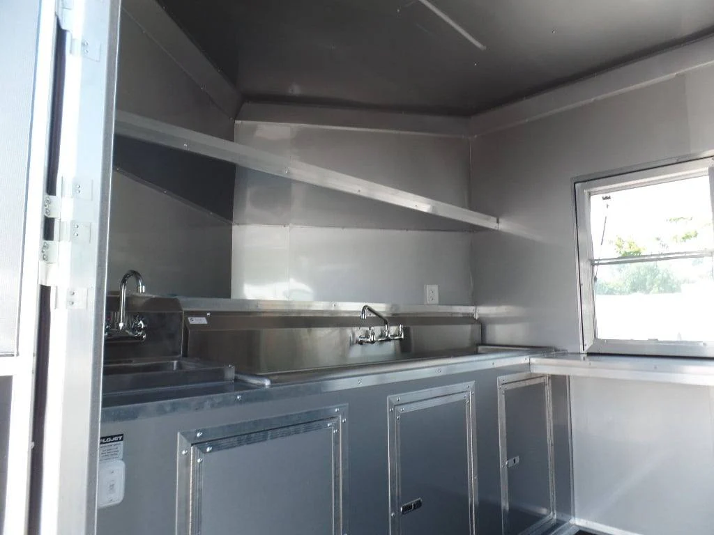 499-8.5-x-20-white-pizza-concession-food-trailer-10.webp 8.5' x 20' White Pizza Concession Food Trailer