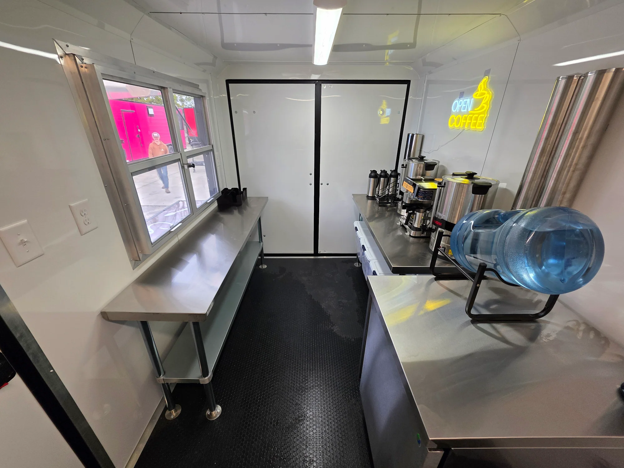7' X 12' Coffee Theme Concession Food Trailer Fully Loaded Turnkey With Appliances