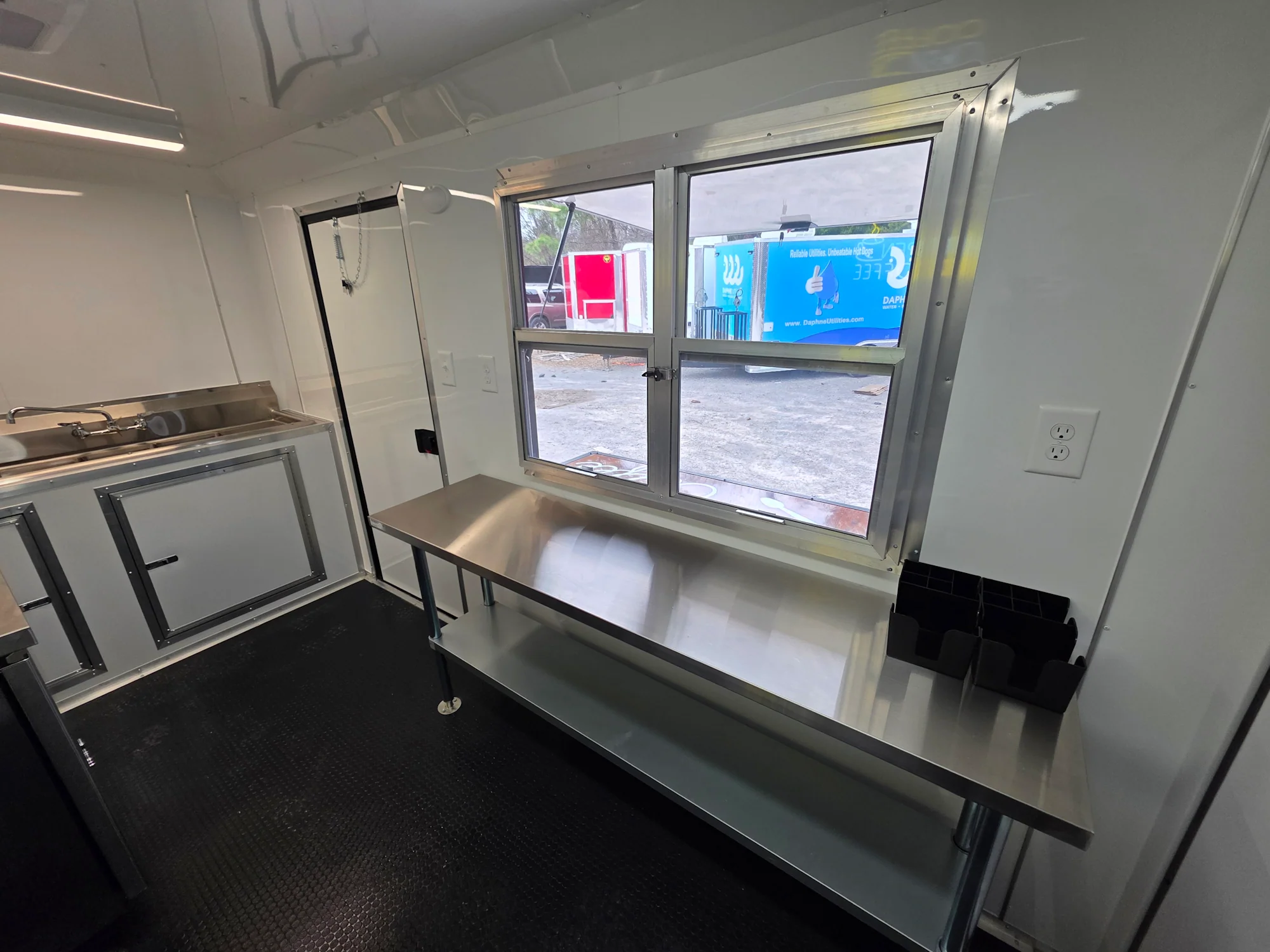7' X 12' Coffee Theme Concession Food Trailer Fully Loaded Turnkey With Appliances
