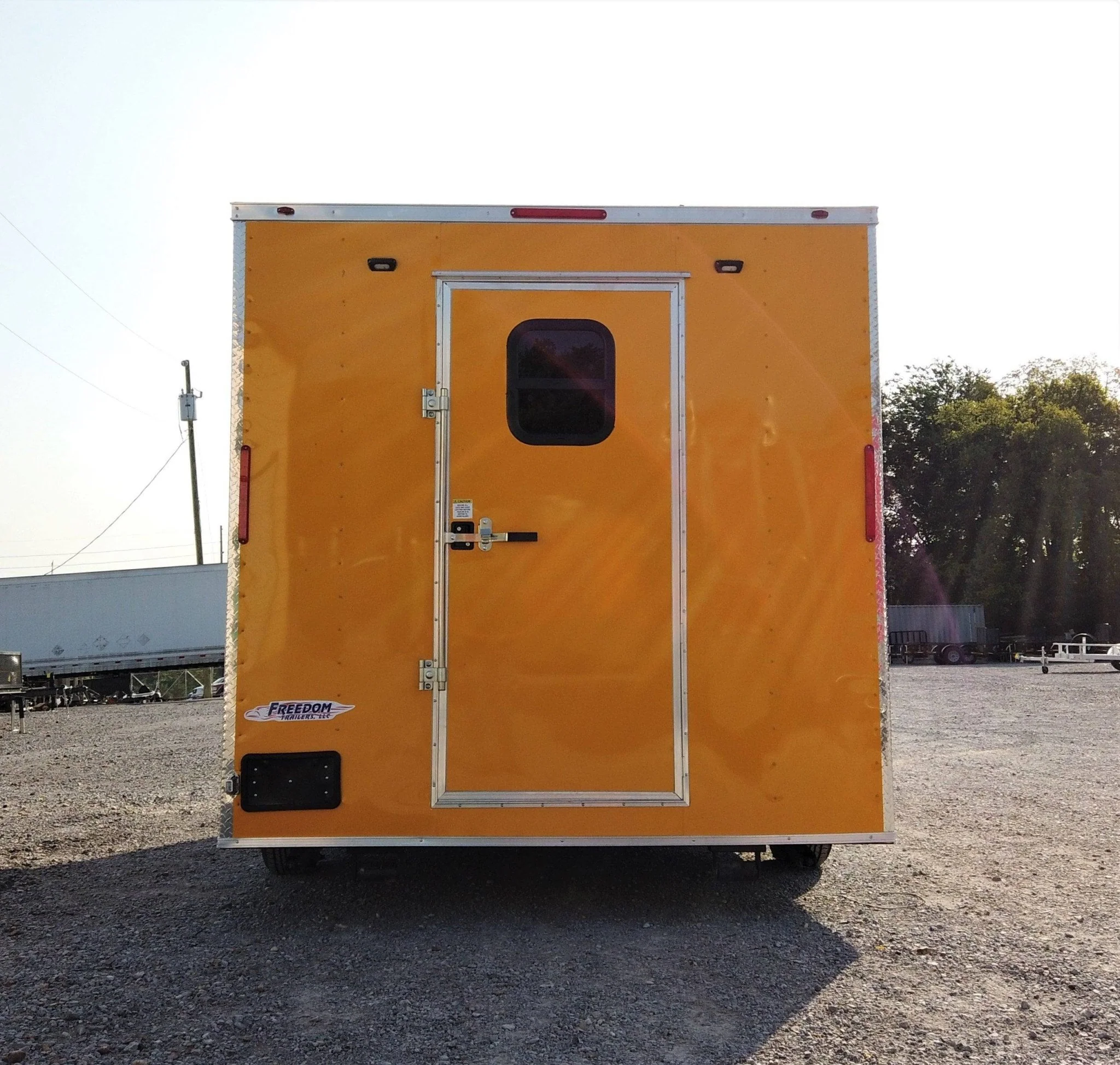 50-8.5-x-12-yellow-concession-food-v-nose-trailer-10.webp 8.5' x 12' Yellow Concession Food V-Nose Trailer