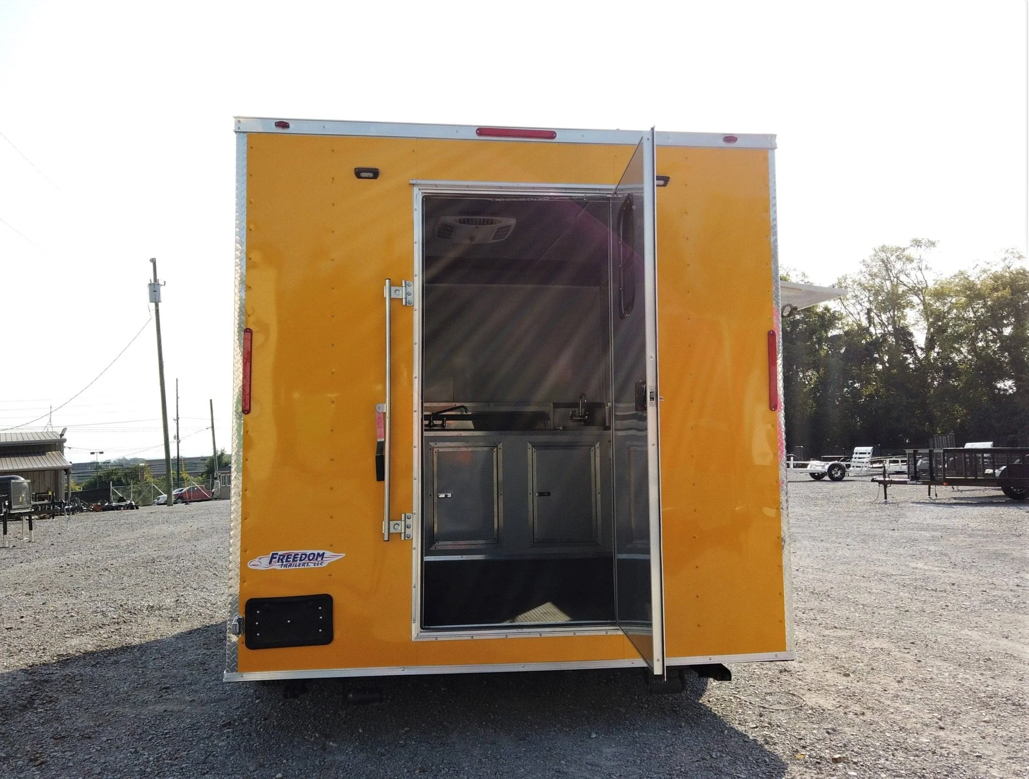50-8.5-x-12-yellow-concession-food-v-nose-trailer-19.webp 8.5' x 12' Yellow Concession Food V-Nose Trailer