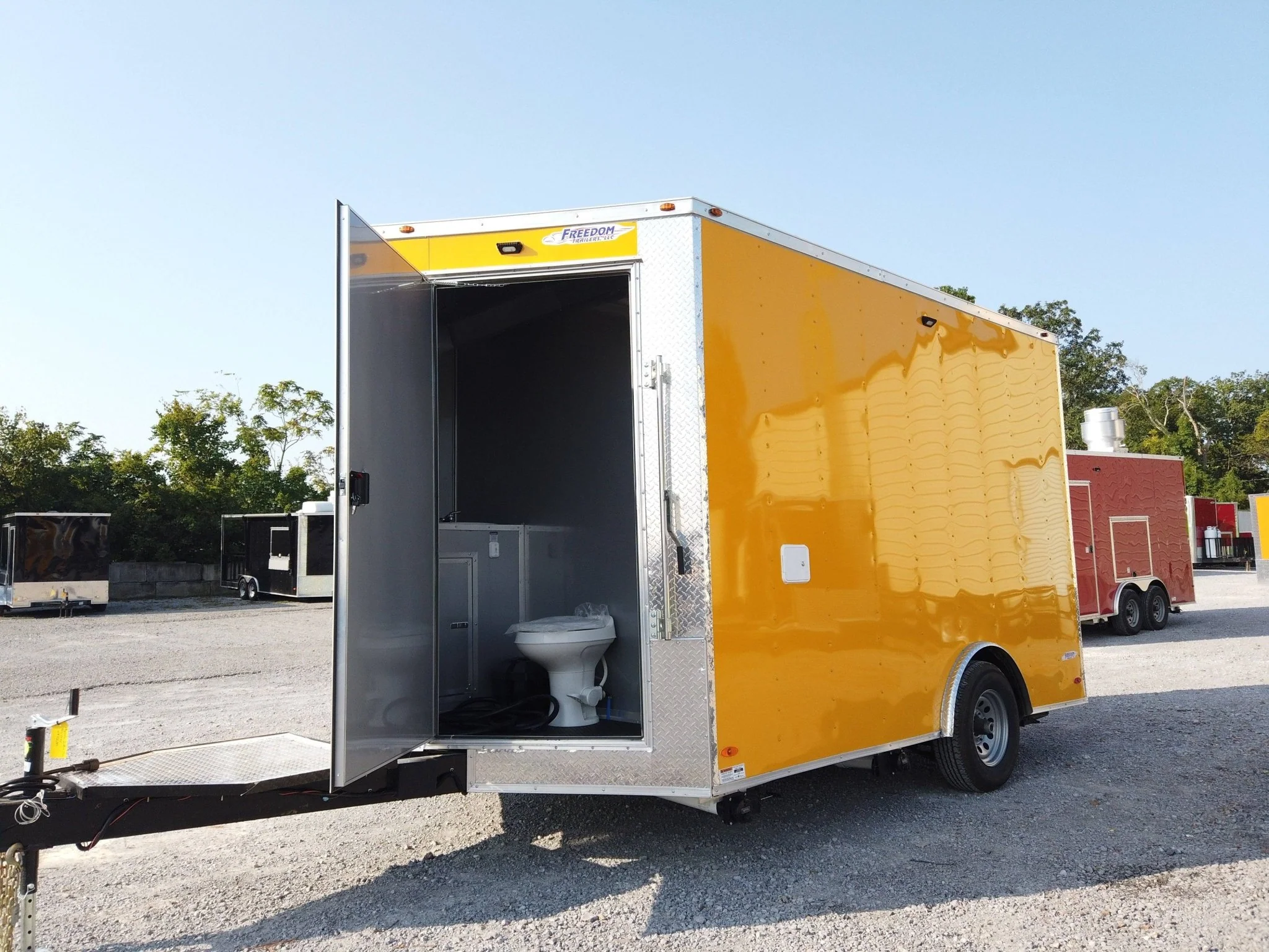 50-8.5-x-12-yellow-concession-food-v-nose-trailer-23.webp 8.5' x 12' Yellow Concession Food V-Nose Trailer