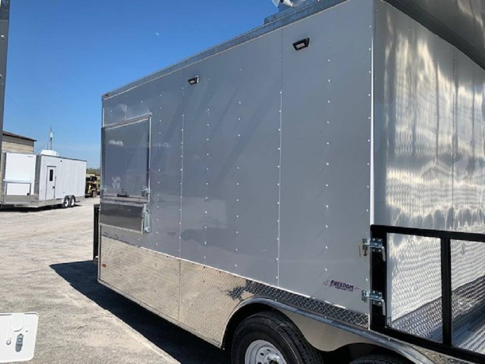 500-8.5-x-20-white-pizza-concession-food-trailer-11.jpg 8.5' x 20' White Pizza Concession Food Trailer