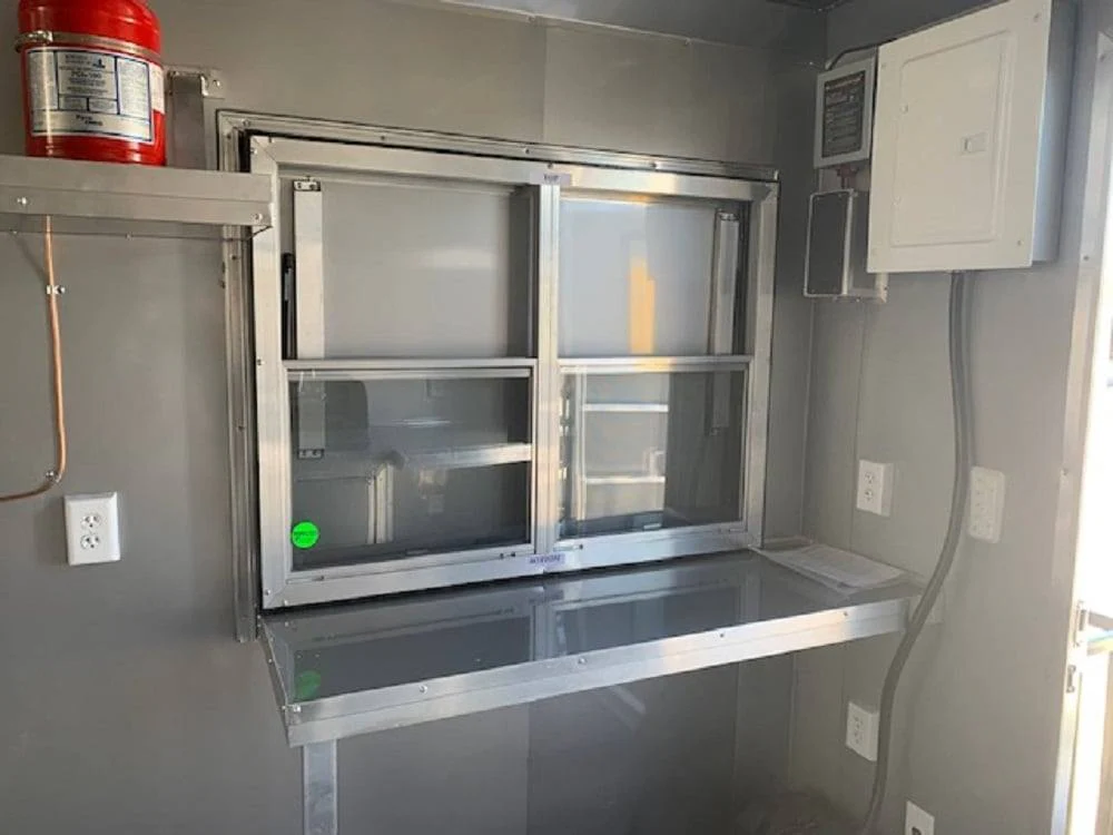 500-8.5-x-20-white-pizza-concession-food-trailer-13.webp 8.5' x 20' White Pizza Concession Food Trailer