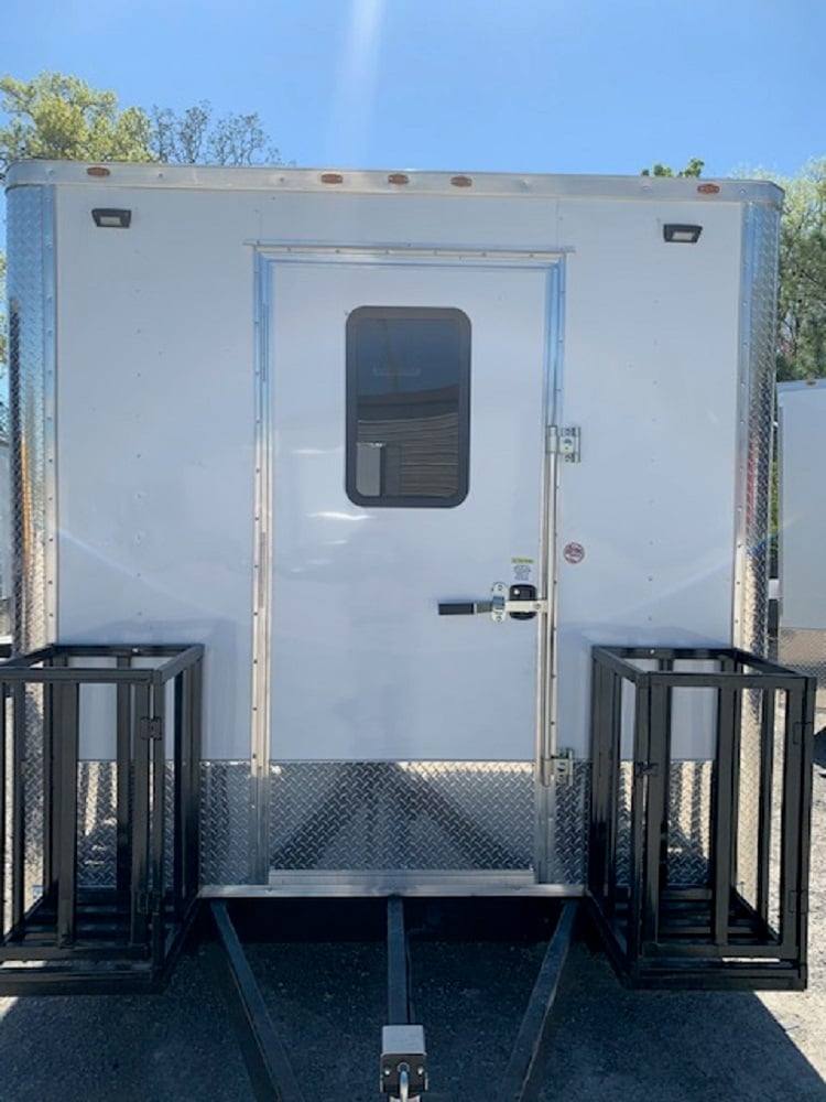 500-8.5-x-20-white-pizza-concession-food-trailer-7.jpg 8.5' x 20' White Pizza Concession Food Trailer