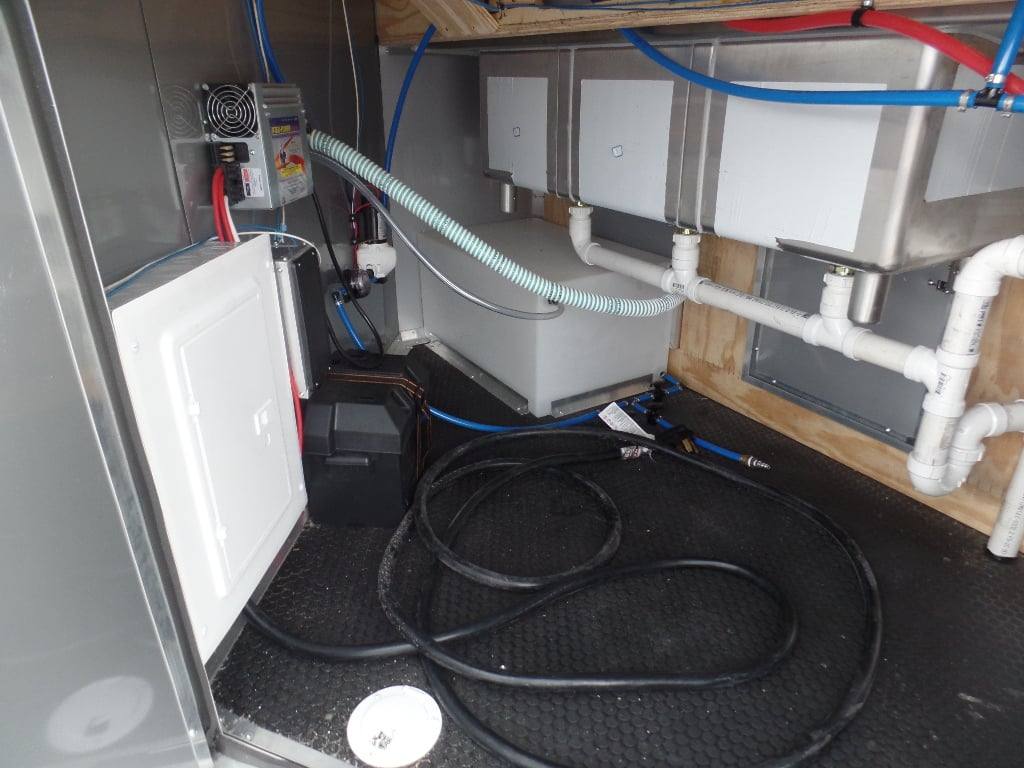 501-8.5-x-20-white-pizza-concession-food-trailer-with-appliances-15.jpg 8.5' x 20' White Pizza Concession Food Trailer With Appliances