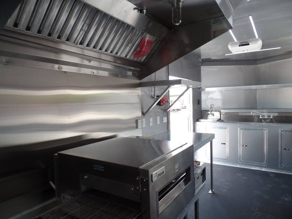 501-8.5-x-20-white-pizza-concession-food-trailer-with-appliances-19.jpg 8.5' x 20' White Pizza Concession Food Trailer With Appliances