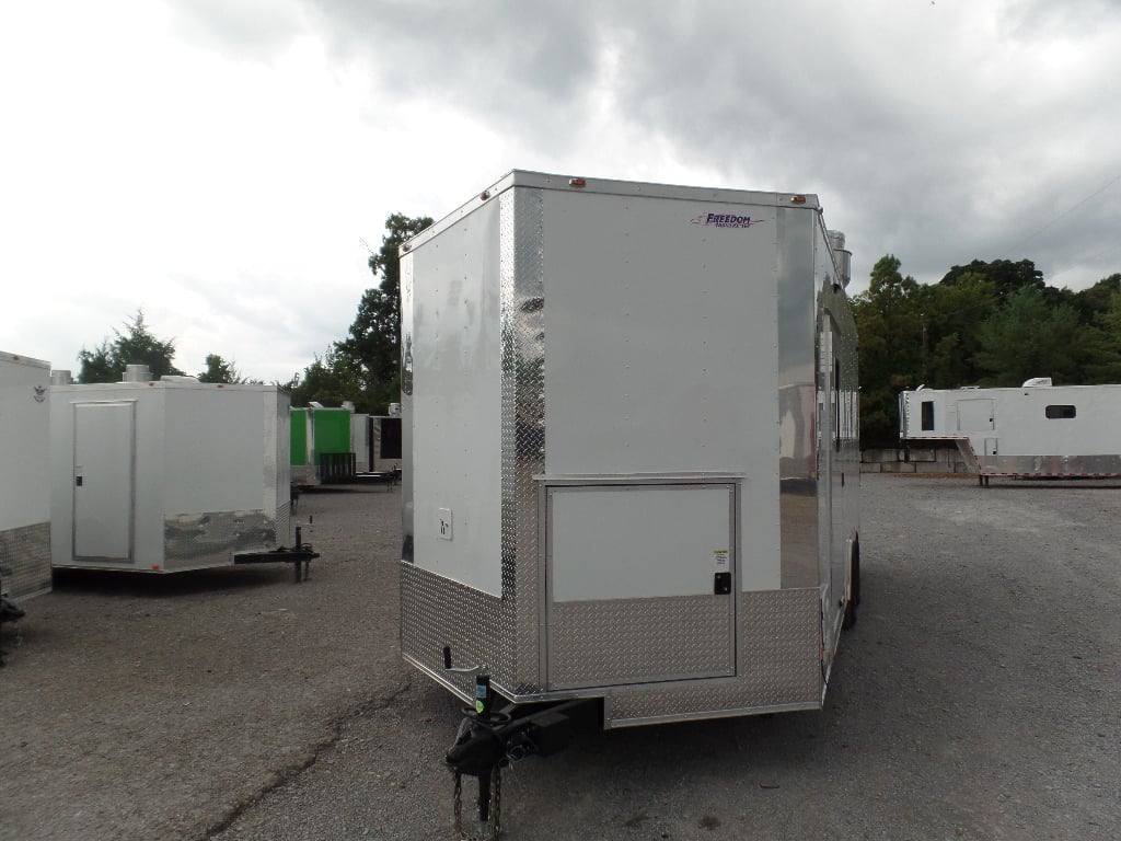 501-8.5-x-20-white-pizza-concession-food-trailer-with-appliances-22.jpg 8.5' x 20' White Pizza Concession Food Trailer With Appliances