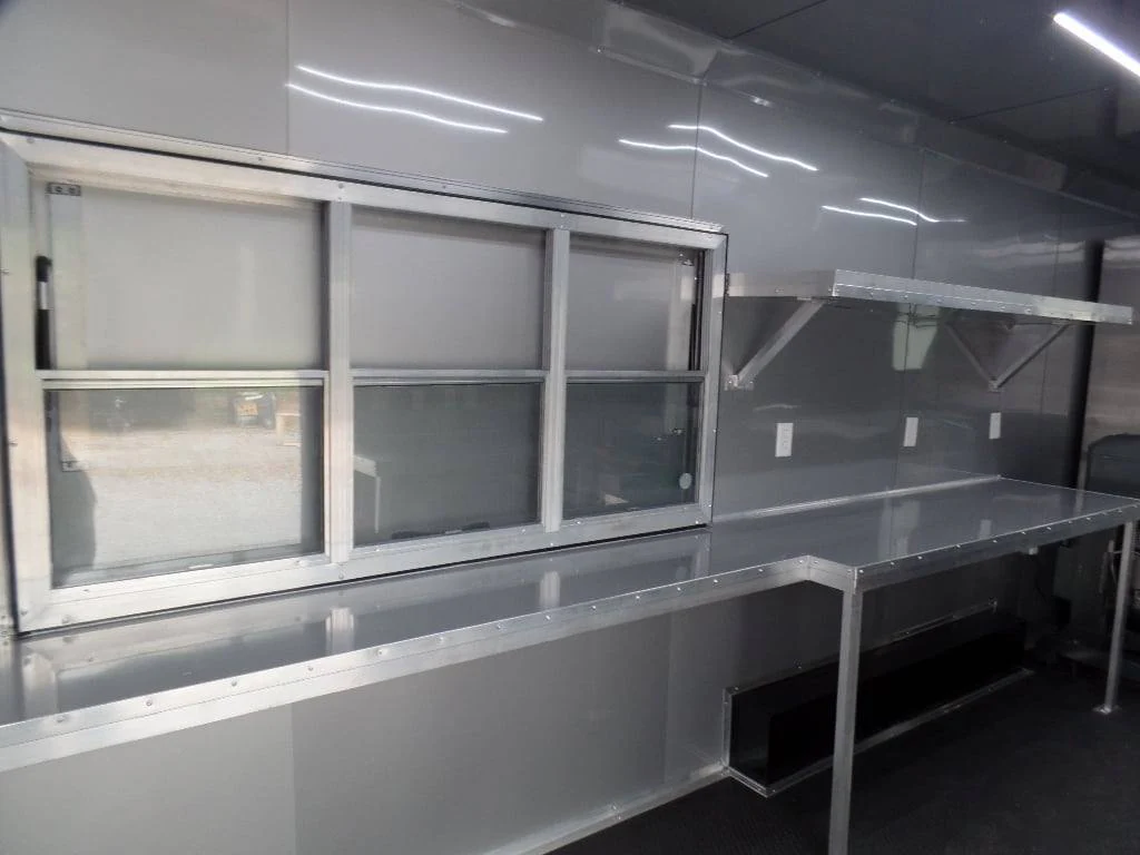 501-8.5-x-20-white-pizza-concession-food-trailer-with-appliances-24.webp 8.5' x 20' White Pizza Concession Food Trailer With Appliances