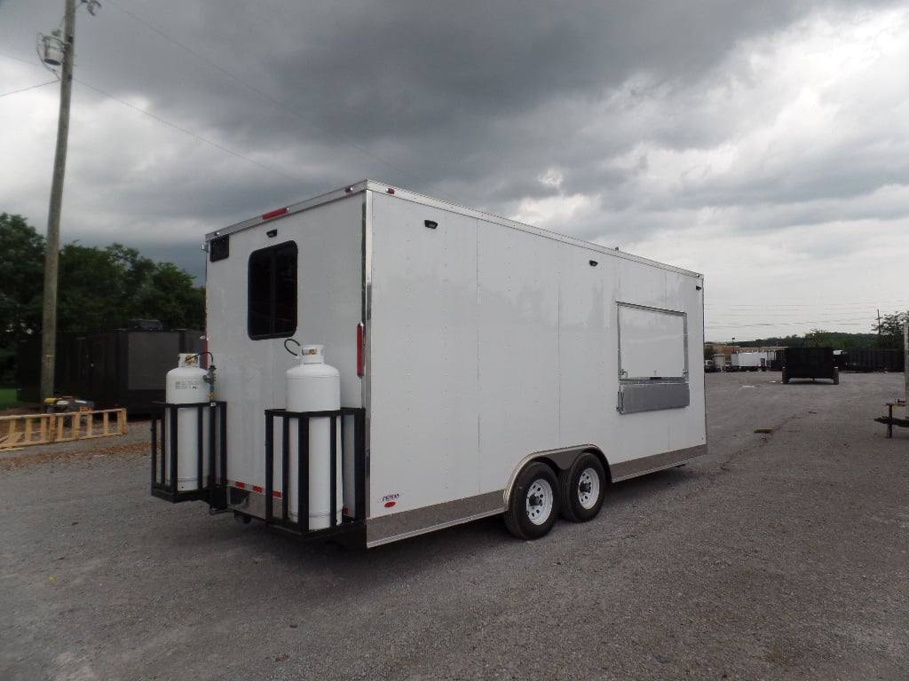 501-8.5-x-20-white-pizza-concession-food-trailer-with-appliances-35.jpg 8.5' x 20' White Pizza Concession Food Trailer With Appliances