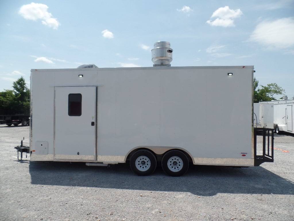 501-8.5-x-20-white-pizza-concession-food-trailer-with-appliances-43.jpg 8.5' x 20' White Pizza Concession Food Trailer With Appliances