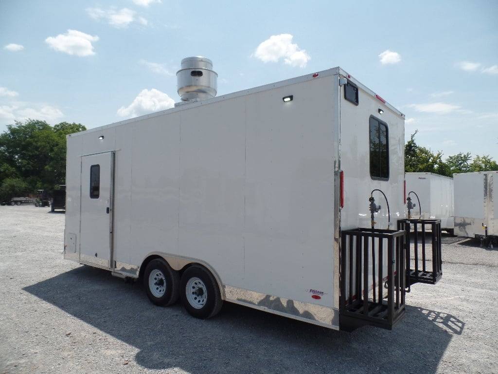 501-8.5-x-20-white-pizza-concession-food-trailer-with-appliances-44.jpg 8.5' x 20' White Pizza Concession Food Trailer With Appliances