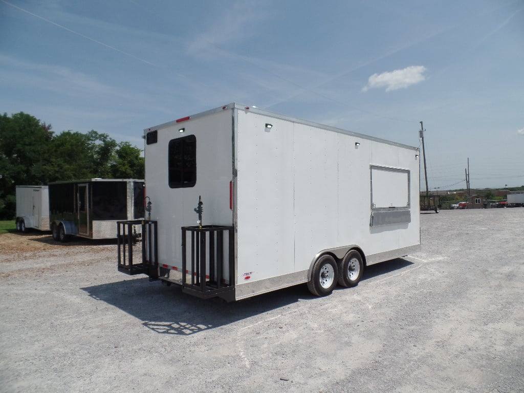 501-8.5-x-20-white-pizza-concession-food-trailer-with-appliances-47.jpg 8.5' x 20' White Pizza Concession Food Trailer With Appliances