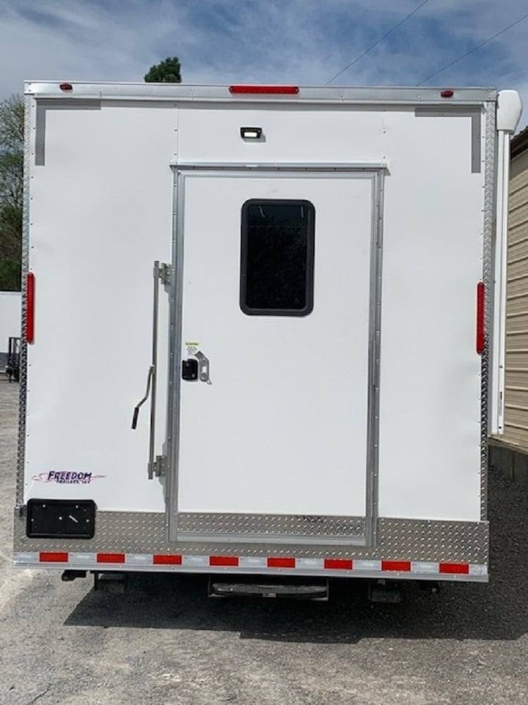502-8.5-x-20-white-v-nose-concession-food-trailer-14.jpg 8.5' x 20' White V-Nose Concession Food Trailer