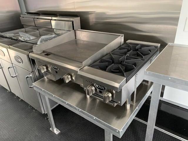 504-8.5-x-20-white-v-nose-concession-food-trailer-with-appliances-11.jpg 8.5' x 20' White V-Nose Concession Food Trailer with Appliances