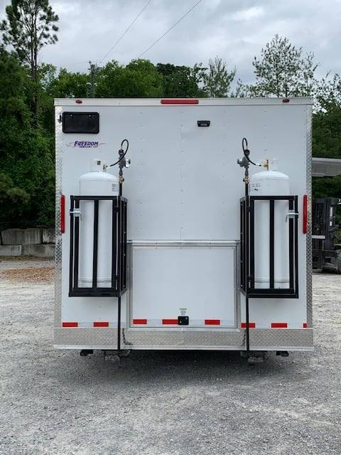 504-8.5-x-20-white-v-nose-concession-food-trailer-with-appliances-19.jpg 8.5' x 20' White V-Nose Concession Food Trailer with Appliances