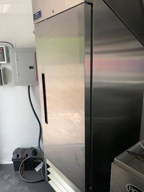 504-8.5-x-20-white-v-nose-concession-food-trailer-with-appliances-2.jpg 8.5' x 20' White V-Nose Concession Food Trailer with Appliances