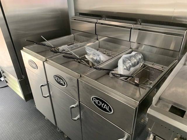 504-8.5-x-20-white-v-nose-concession-food-trailer-with-appliances-20.jpg 8.5' x 20' White V-Nose Concession Food Trailer with Appliances