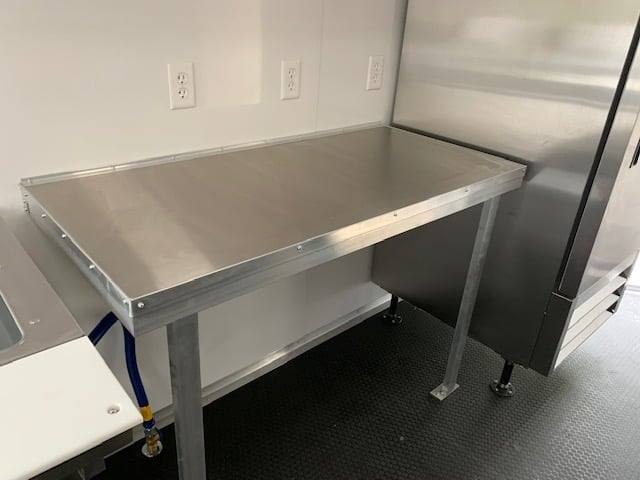 504-8.5-x-20-white-v-nose-concession-food-trailer-with-appliances-24.jpg 8.5' x 20' White V-Nose Concession Food Trailer with Appliances