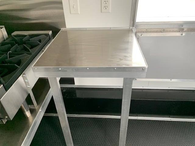 504-8.5-x-20-white-v-nose-concession-food-trailer-with-appliances-30.jpg 8.5' x 20' White V-Nose Concession Food Trailer with Appliances