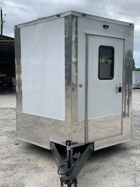 504-8.5-x-20-white-v-nose-concession-food-trailer-with-appliances-32.jpg 8.5' x 20' White V-Nose Concession Food Trailer with Appliances