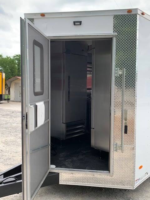 504-8.5-x-20-white-v-nose-concession-food-trailer-with-appliances-4.jpg 8.5' x 20' White V-Nose Concession Food Trailer with Appliances