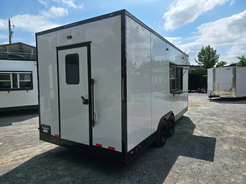 506-8.5-x-20-white-w-blackout-concession-trailer-food-event-catering-11.webp 8.5' X 20' White W/ Blackout Concession Trailer Food Event Catering