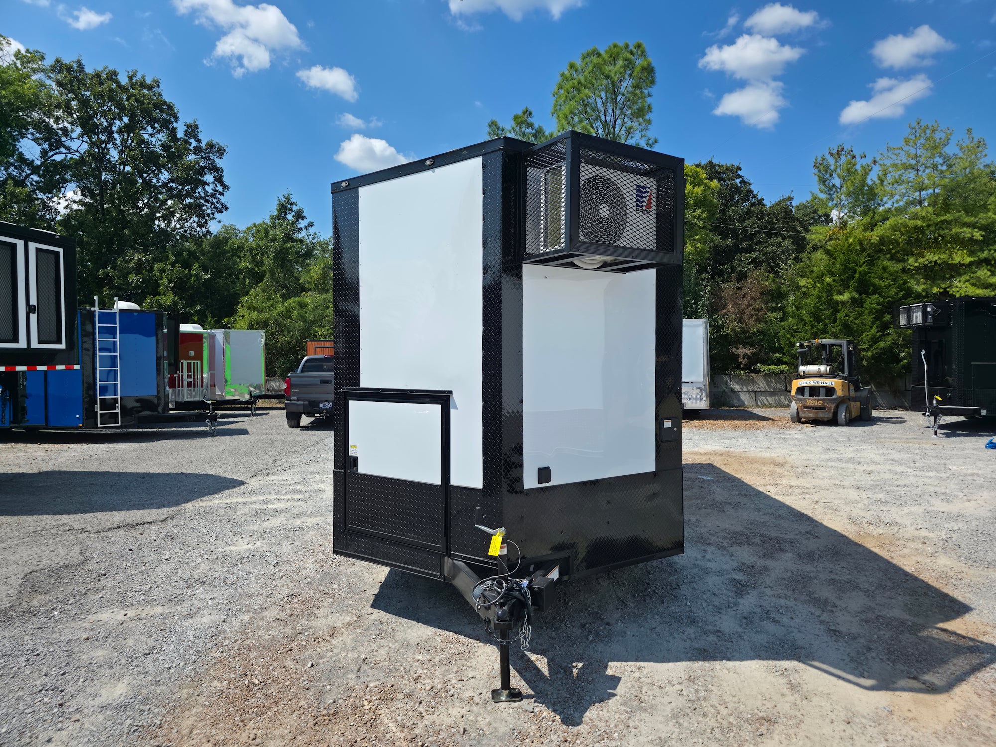 507-8.5-x-20-white-with-blackout-concession-trailer-event-catering-2.jpg 8.5' X 20' White With Blackout Concession Trailer Event Catering