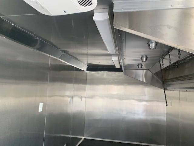 8.5' x 20' Yellow Concession Food Trailer