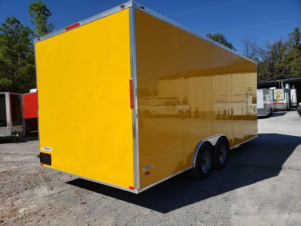 509-8.5-x-20-yellow-event-catering-concession-food-trailer-16.jpg 8.5' x 20' Yellow Event Catering Concession Food Trailer