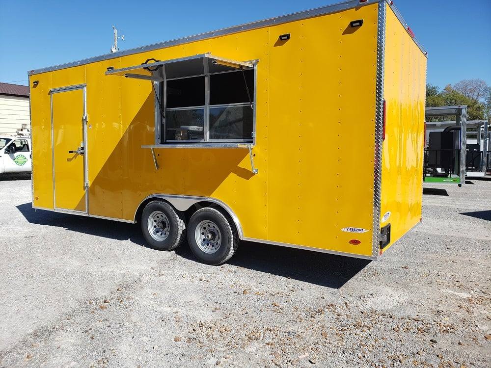 509-8.5-x-20-yellow-event-catering-concession-food-trailer-19.jpg 8.5' x 20' Yellow Event Catering Concession Food Trailer
