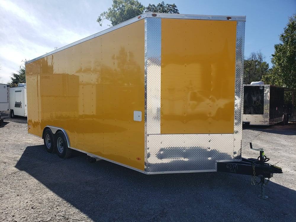 509-8.5-x-20-yellow-event-catering-concession-food-trailer-22.jpg 8.5' x 20' Yellow Event Catering Concession Food Trailer