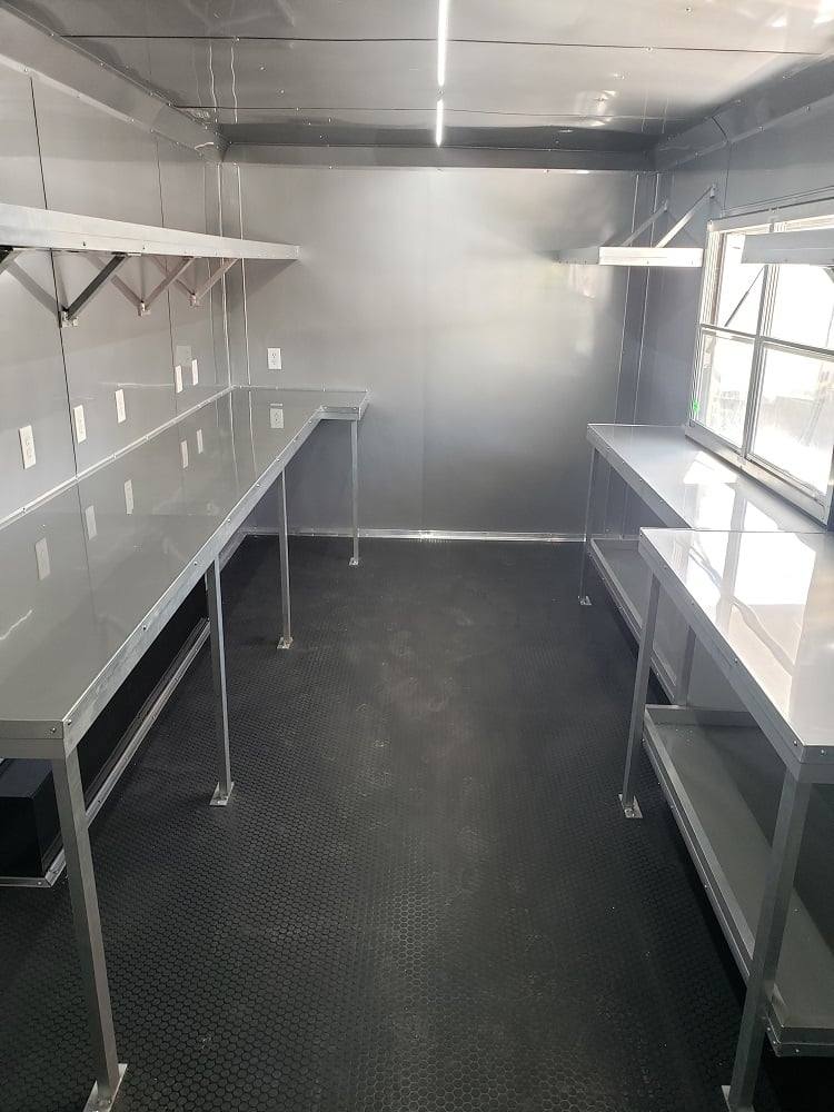 509-8.5-x-20-yellow-event-catering-concession-food-trailer-25.jpg 8.5' x 20' Yellow Event Catering Concession Food Trailer