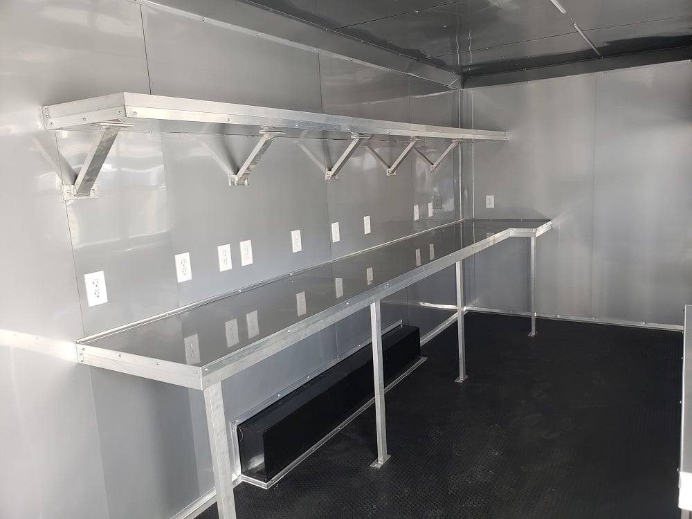 509-8.5-x-20-yellow-event-catering-concession-food-trailer-3.jpg 8.5' x 20' Yellow Event Catering Concession Food Trailer