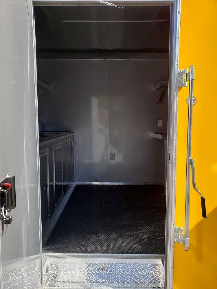 509-8.5-x-20-yellow-event-catering-concession-food-trailer-6.jpg 8.5' x 20' Yellow Event Catering Concession Food Trailer