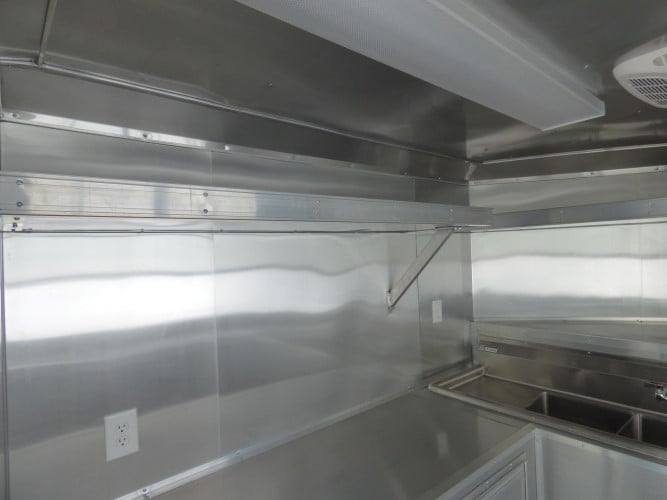 51-8.5-x-14-black-concession-bbq-food-event-catering-trailer-21.jpg 8.5' x 14' Black Concession BBQ Food Event Catering Trailer