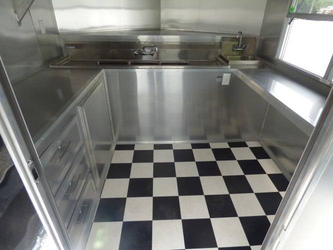 51-8.5-x-14-black-concession-bbq-food-event-catering-trailer-32.jpg 8.5' x 14' Black Concession BBQ Food Event Catering Trailer
