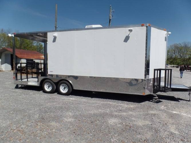 510-8.5-x-21-concession-bbq-food-trailer-event-catering-19.jpg 8.5' x 21' Concession BBQ Food Trailer Event Catering