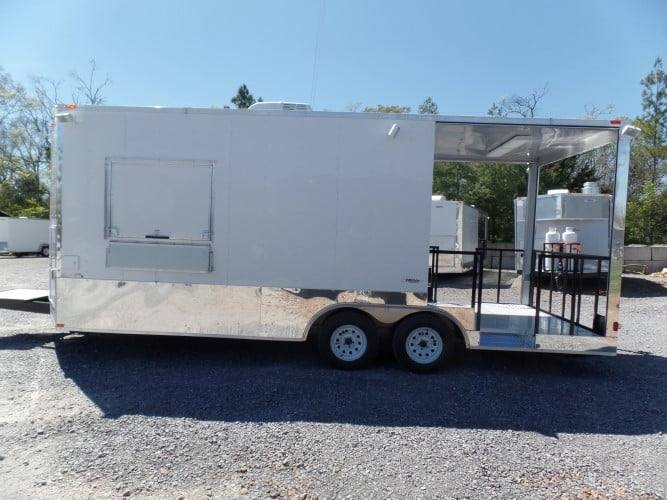 510-8.5-x-21-concession-bbq-food-trailer-event-catering-24.jpg 8.5' x 21' Concession BBQ Food Trailer Event Catering