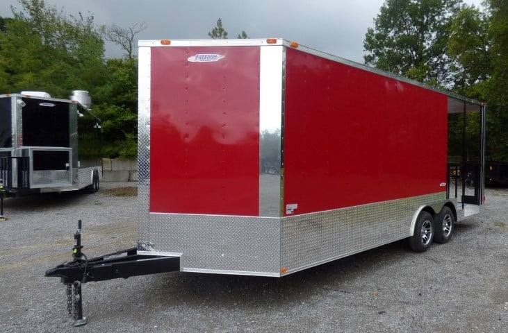 511-8.5-x-21-victory-red-event-catering-concession-food-trailer-17.jpg 8.5' x 21' Victory Red Event Catering Concession Food Trailer