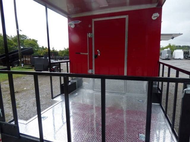 511-8.5-x-21-victory-red-event-catering-concession-food-trailer-18.jpg 8.5' x 21' Victory Red Event Catering Concession Food Trailer