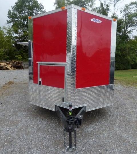 511-8.5-x-21-victory-red-event-catering-concession-food-trailer-6.jpg 8.5' x 21' Victory Red Event Catering Concession Food Trailer