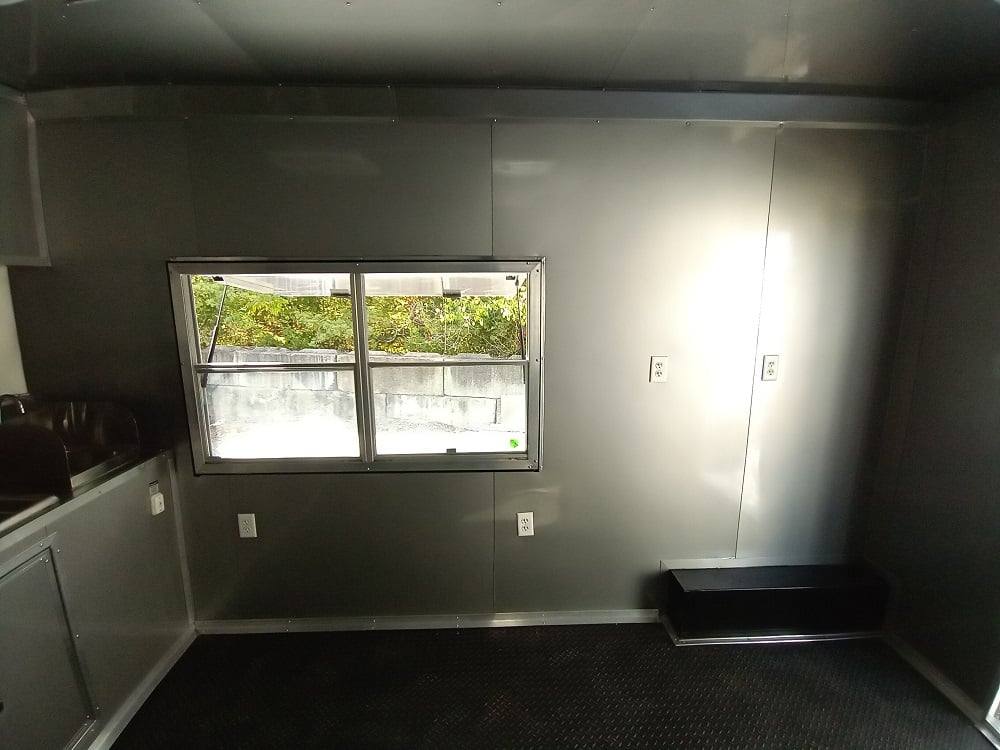512-8.5-x-21-white-porch-style-bbq-vending-concession-trailer-with-appliances-28.jpg 8.5' x 21' White Porch Style BBQ Vending Concession Trailer with Appliances