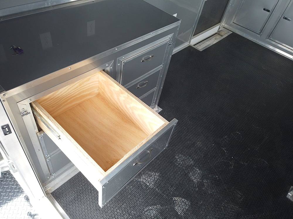 514-8.5-x-22-black-bbq-porch-concession-food-event-trailer-20.jpg 8.5' x 22' Black BBQ Porch Concession Food Event Trailer