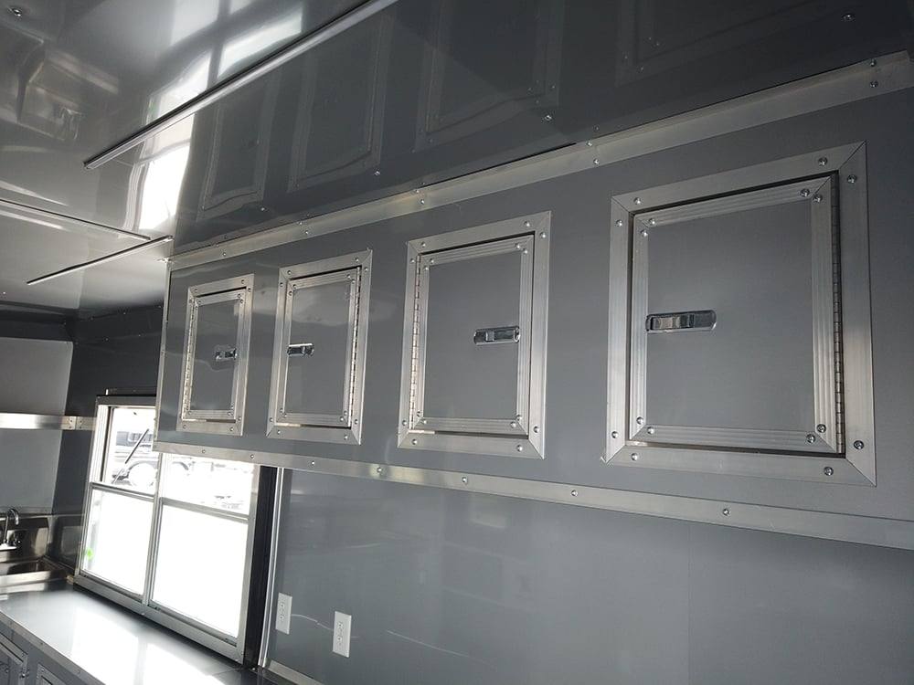 514-8.5-x-22-black-bbq-porch-concession-food-event-trailer-6.jpg 8.5' x 22' Black BBQ Porch Concession Food Event Trailer