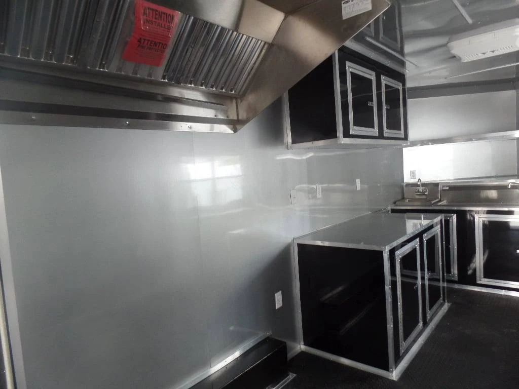 518-8.5-x-22-black-concession-bbq-food-event-catering-trailer-6.webp 8.5' x 22' Black Concession BBQ Food Event Catering Trailer
