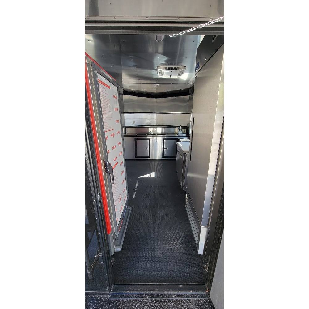520-8.5-x-22-black-concession-trailer-food-event-catering-bbq-16.jpg 8.5' X 22' Black Concession Trailer Food Event Catering BBQ